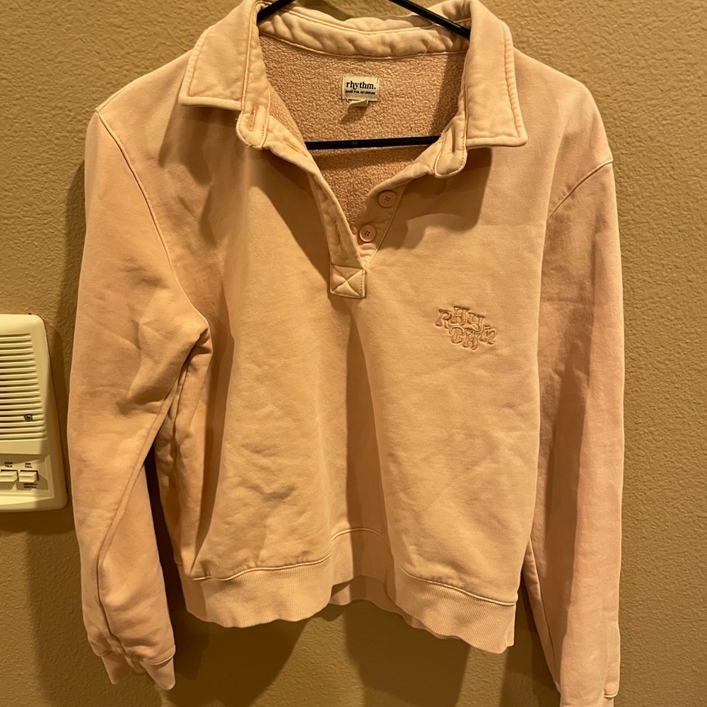 Rhythm pink pullover